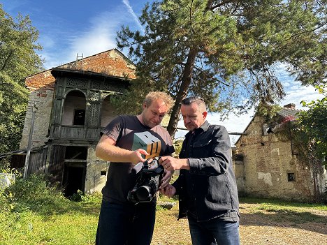 Kamil Meluzín, Mirek Vaňura - Případ Stodolovi - Z nakrúcania