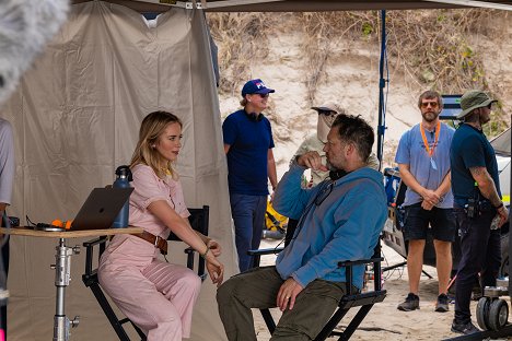 Emily Blunt, David Leitch - The Fall Guy - Tournage