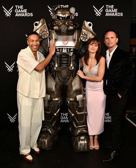The Game Awards 2023 at the Peacock Theater on December 7, 2023 in Los Angeles, California - Aaron Moten, Ella Purnell, Walton Goggins - Fallout - Z akcí