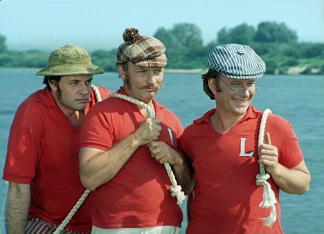 Alexandr Širvindt, Michail Děržavin, Andrej Mironov - Tři muži ve člunu a pes - Z filmu