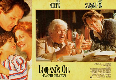 Peter Ustinov, Nick Nolte - Lorenzo's Oil - Lobby Cards
