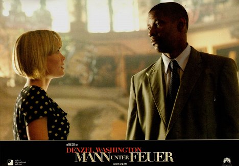 Radha Mitchell, Denzel Washington - Man on Fire - Lobby Cards