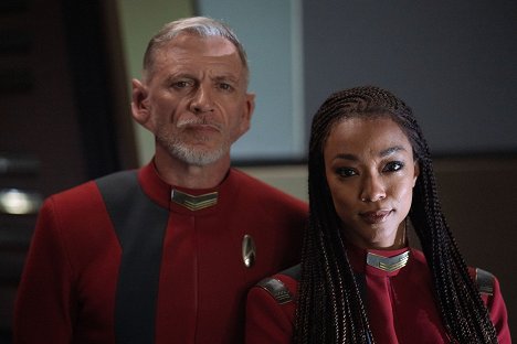 Callum Keith Rennie, Sonequa Martin-Green - Star Trek: Discovery - Face the Strange - Promoción