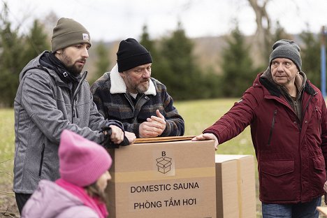 Václav Matějovský, Filip Blažek, Miroslav Vladyka - Jedna rodina - Sauna bude - Z filmu