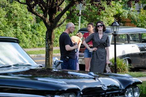 Benoît Delhomme, Anne Hathaway - Mothers' Instinct - Van de set
