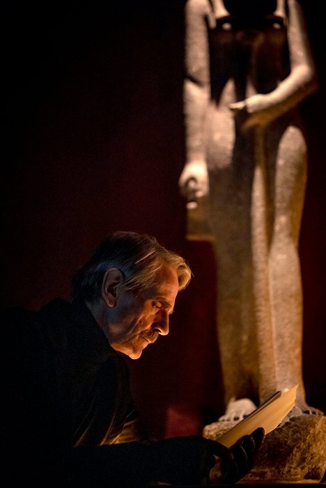 Jeremy Irons - Uomini e dei: Le meraviglie del Museo Egizio - Del rodaje