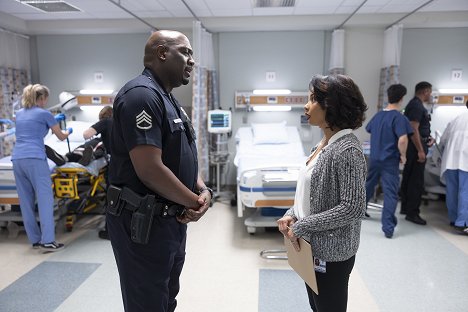 Richard T. Jones, Angel Parker - The Rookie - Punch Card - Photos