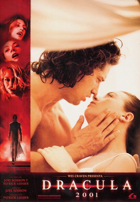Gerard Butler, Justine Waddell - Dracula 2001 - Cartes de lobby