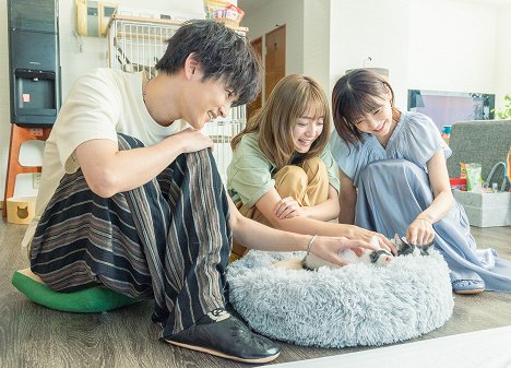 Keisuke Watanabe, Jumi Adači, Kana Kurašina - Mikazuki to Neko - Z filmu