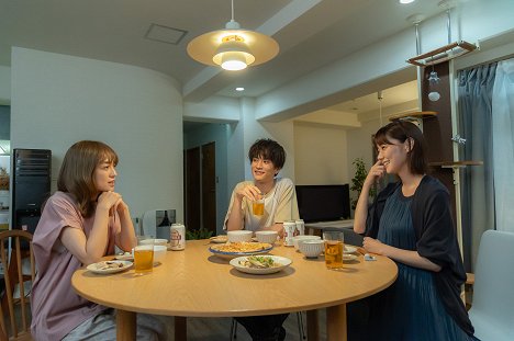 Jumi Adači, Keisuke Watanabe, Kana Kurašina - Mikazuki to Neko - Z filmu