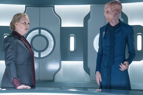 Chelah Horsdal, Doug Jones - Star Trek: Discovery - Lagrange Point - Filmfotos