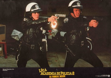 Colleen Camp, David Graf - Police Academy 2: Their First Assignment - Lobby Cards