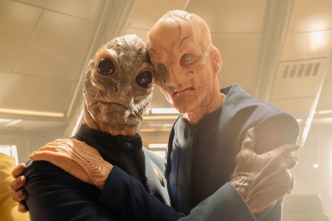 David Benjamin Tomlinson, Doug Jones - Star Trek: Discovery - Life, Itself - Forgatási fotók
