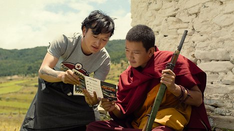 Tandin Sonam, Tandin Wangchuk - El monje y el rifle - De la película