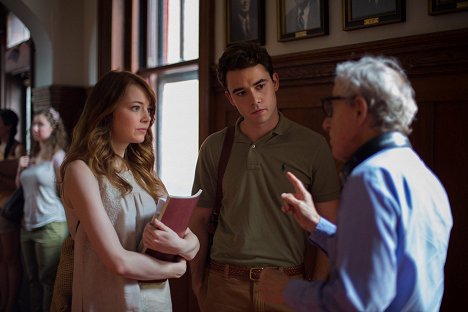 Emma Stone, Jamie Blackley - Irrational Man - Making of