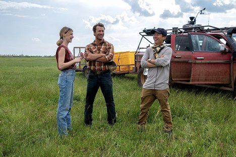 Daisy Edgar-Jones, Glen Powell, Lee Isaac Chung - Twisters - Dreharbeiten