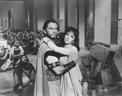 Yul Brynner, Gina Lollobrigida - Salomão e a Rainha de Sabá - Do filme