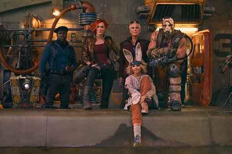 Kevin Hart, Cate Blanchett, Jamie Lee Curtis, Ariana Greenblatt, Florian Munteanu - Borderlands - Making of