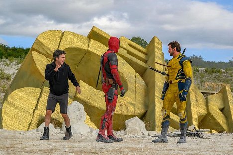 Shawn Levy, Hugh Jackman - Deadpool & Wolverine - Tournage