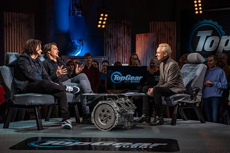 Ismo Leikola, Teemu Selänne, Christoffer Strandberg - Top Gear Suomi - Photos