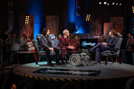 Ismo Leikola, Teemu Selänne, Christoffer Strandberg - Top Gear Suomi - Photos