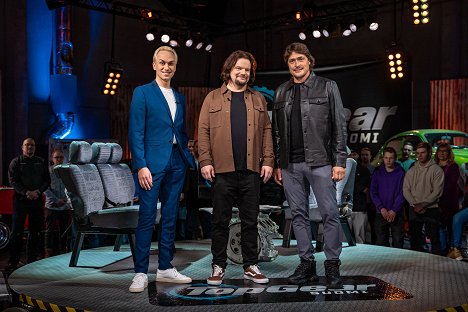 Christoffer Strandberg, Ismo Leikola, Teemu Selänne - Top Gear Suomi - Promoción