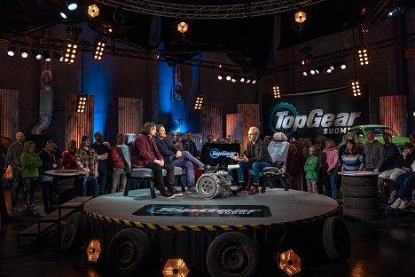 Ismo Leikola, Teemu Selänne, Christoffer Strandberg - Top Gear Suomi - Photos