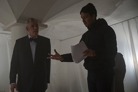 Danny Huston, Rupert Sanders - O Corvo - De filmagens