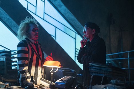 Michael Keaton, Tim Burton - Beetlejuice Beetlejuice - Z nakrúcania