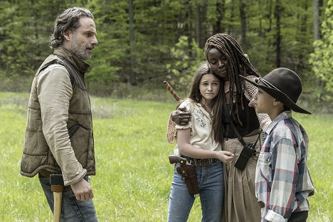 Andrew Lincoln, Cailey Fleming, Danai Gurira, Antony Azor - The Walking Dead: The Ones Who Live - The Last Time - Z filmu