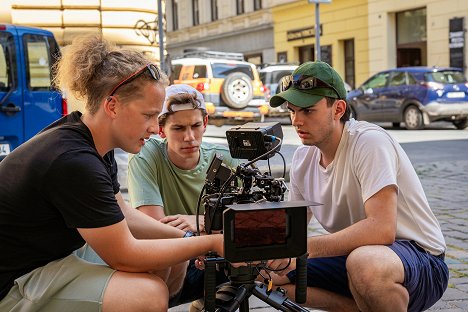 Matěj Padrta, Matouš Zimčík, Martin Seidl - Moje Mosty - Forgatási fotók