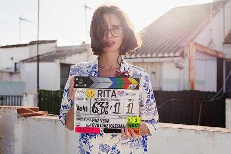 Paz Vega - Rita - Van de set