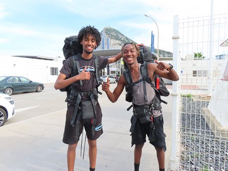 Abdirahman Keinaan, Ibrahim Manza - Race Across the World Suomi - Werbefoto