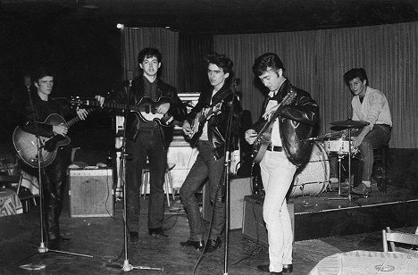 Stuart Sutcliffe, Paul McCartney, George Harrison, John Lennon, Pete Best - No Hamburg No Beatles - Photos