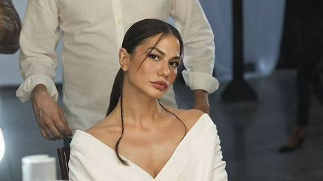 demet ozdemir blue dress Cult Gaia - Azura Dress main image 1