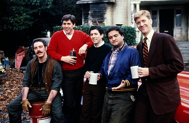 Animal House - Werbefoto - Tim Matheson, John Belushi, James Widdoes