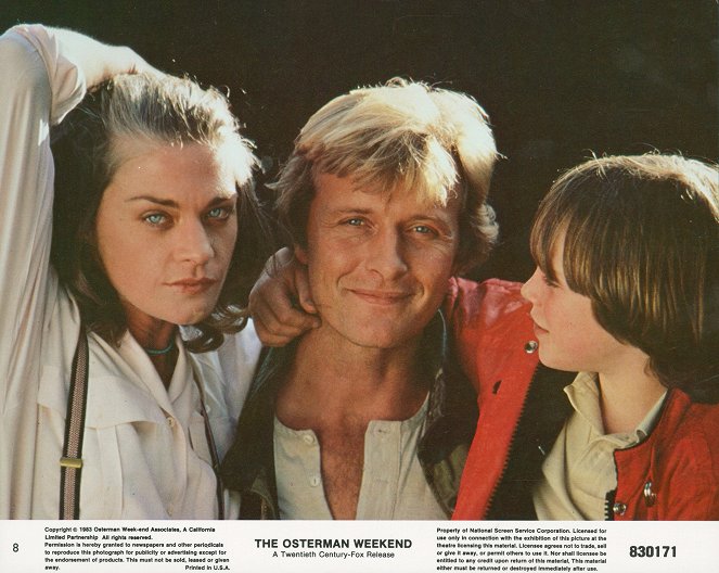 The Osterman Weekend - Lobby Cards - Meg Foster, Rutger Hauer, Christopher Starr