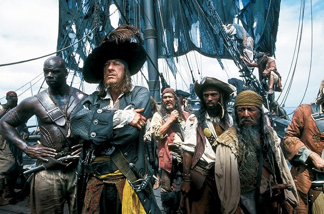 Pirates of the Caribbean: The Curse of the Black Pearl - Photos - Isaac C. Singleton Jr., Geoffrey Rush