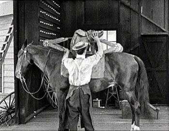 Buster Keaton: Der Hufschmied - Filmfotos