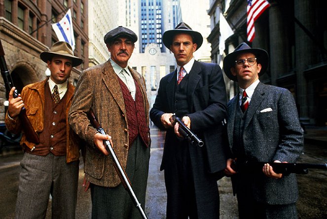 The Untouchables - Promo - Andy Garcia, Sean Connery, Kevin Costner, Charles Martin Smith