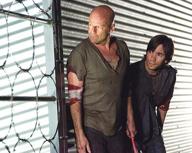 Die Hard 4 - Photos - Bruce Willis, Justin Long