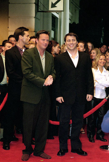 Friends - Celui qui assistait à la première - Film - Matthew Perry, Matt LeBlanc