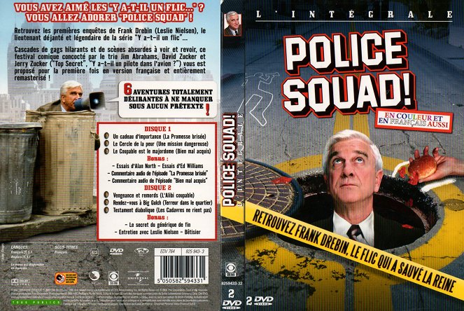 Police Squad ! En couleur et en français aussi - Couvertures