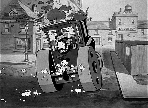 Mickey's Steamroller - Film