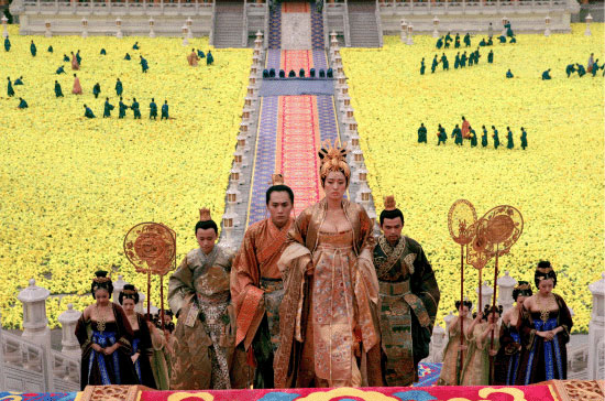 Kletba zlatého květu - Z filmu - Ye Liu, Li Gong, Jay Chou