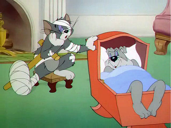 Tom a Jerry - Hanna-Barbera era - Klid, prosím - Z filmu
