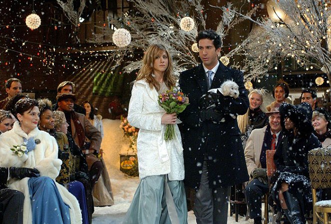 Jóbarátok - Phoebe esküvője - Filmfotók - Jennifer Aniston, David Schwimmer