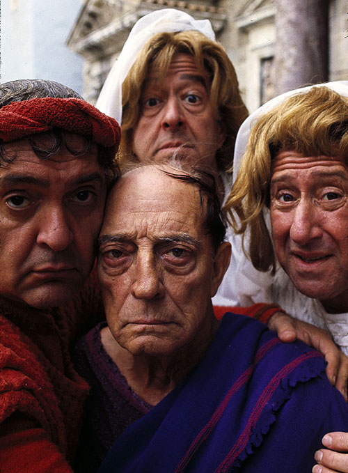 A Funny Thing Happened on the Way to the Forum - Making of - Zero Mostel, Buster Keaton, Phil Silvers, Jack Gilford