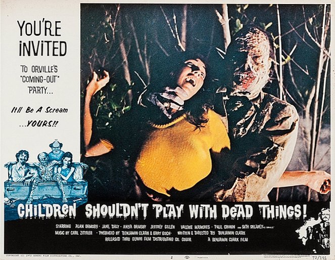 Children Shouldn't Play with Dead Things - Lobby Cards