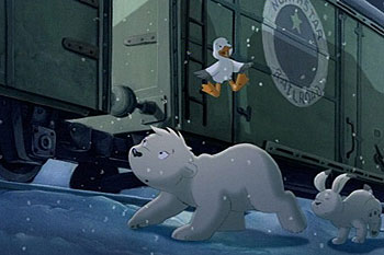 Lední medvídek 2: Tajemný ostrov - Z filmu